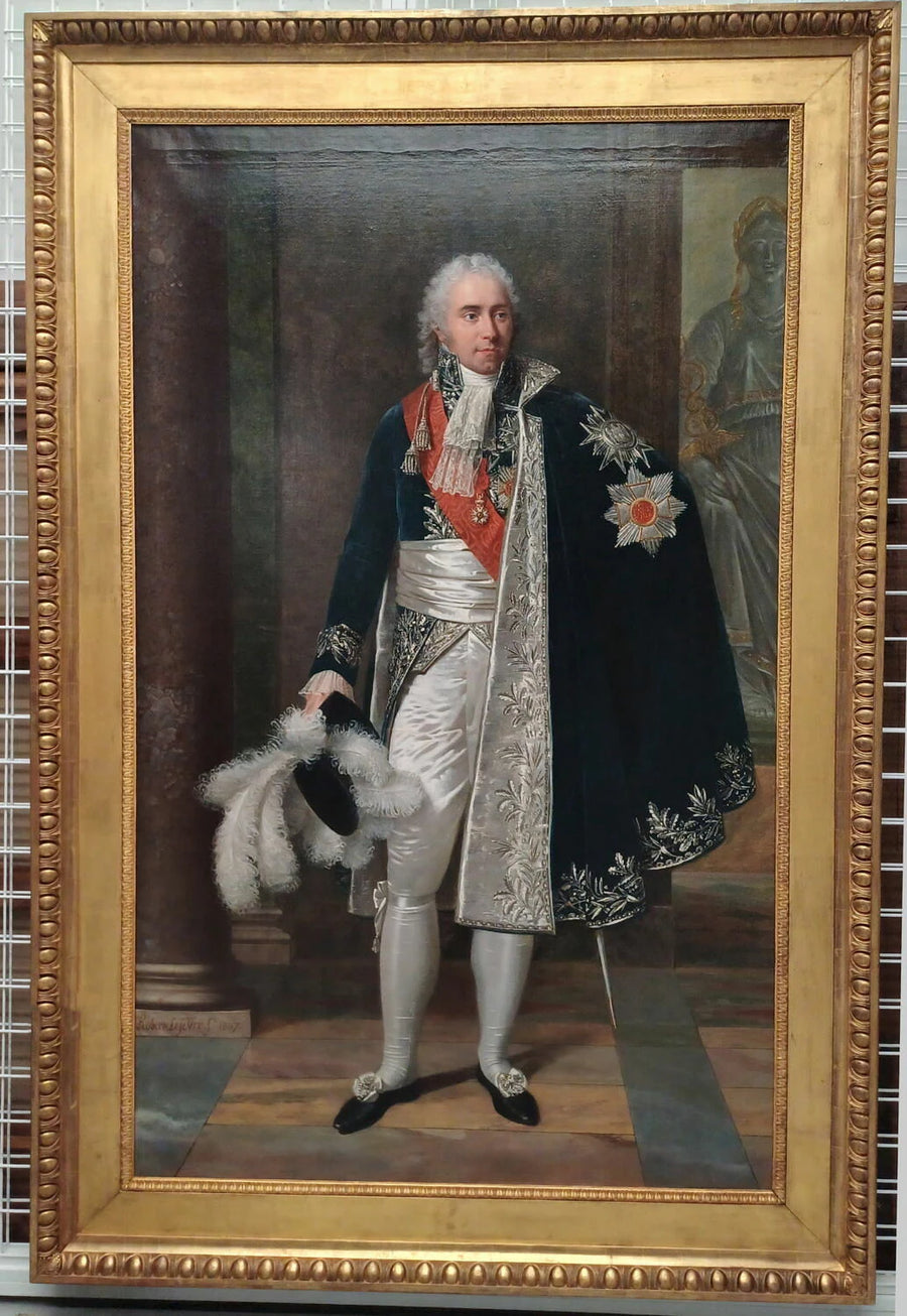 Portrait d'Hugues Bernard Maret (futur duc de Bassano), ministre secrétaire d'État - Robert Lefèvre
