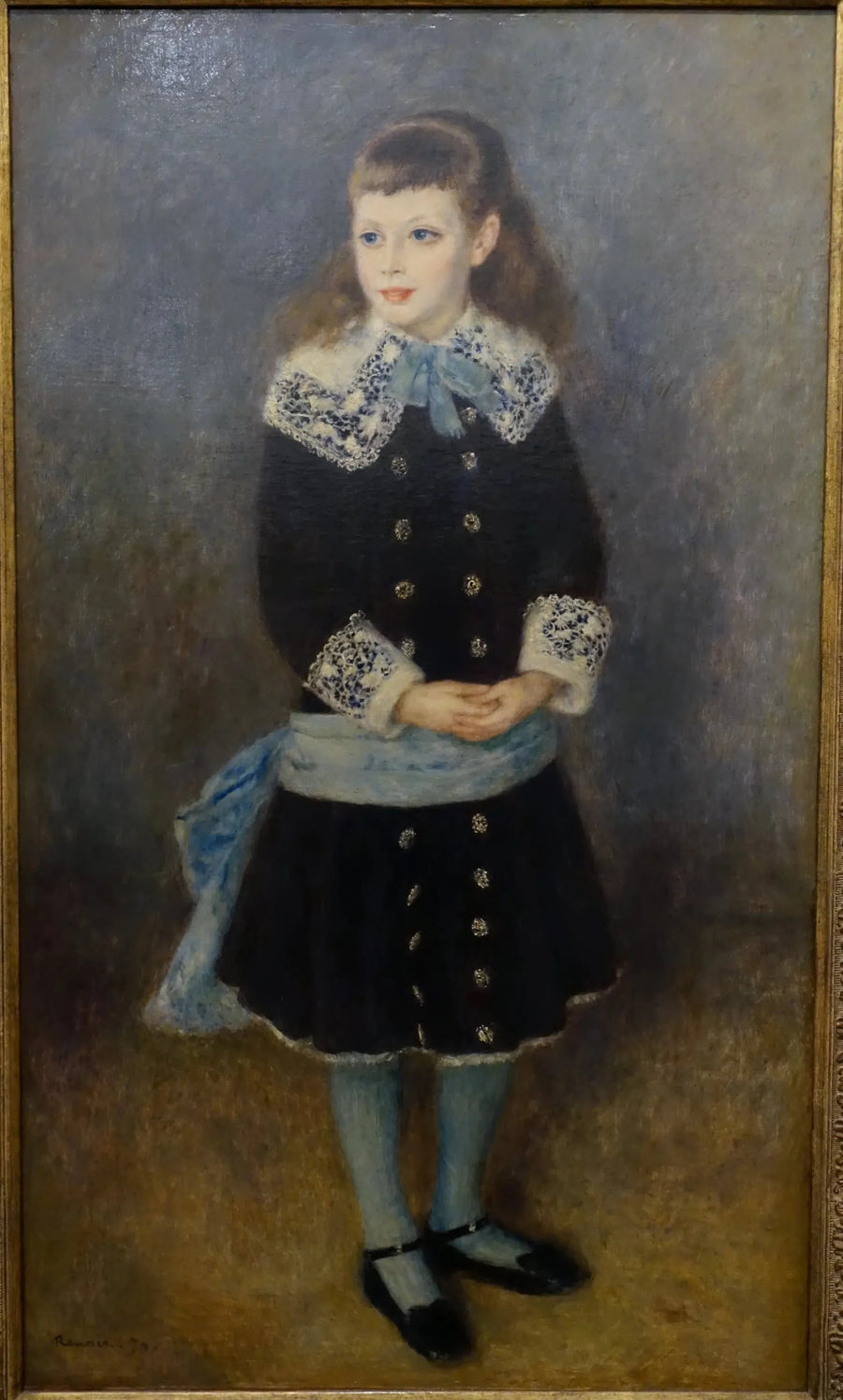 Portrait de Marthe Bérard peint par Pierre-Auguste Renoir en 1879