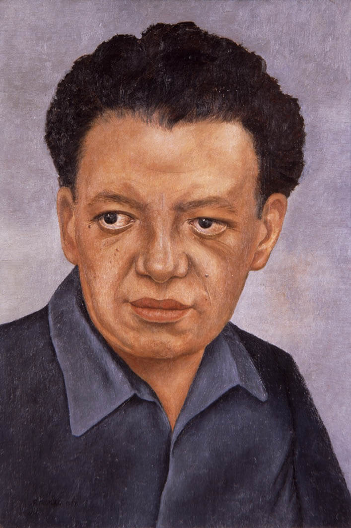 Portrait de Diego Rivera - Frida Kahlo