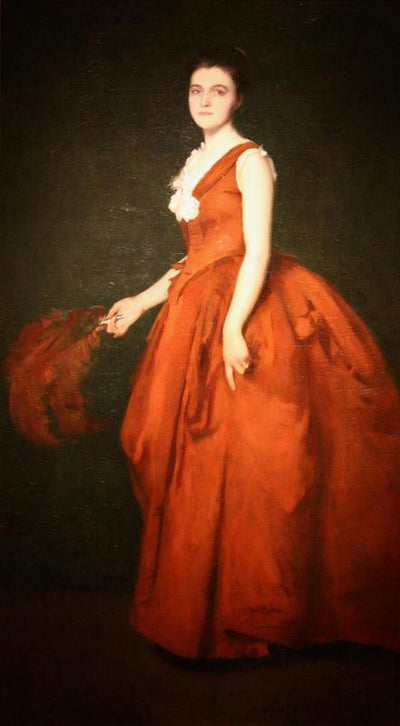 Portrait of Madame T - Edmund Charles Tarbell - Alpha Reproduction