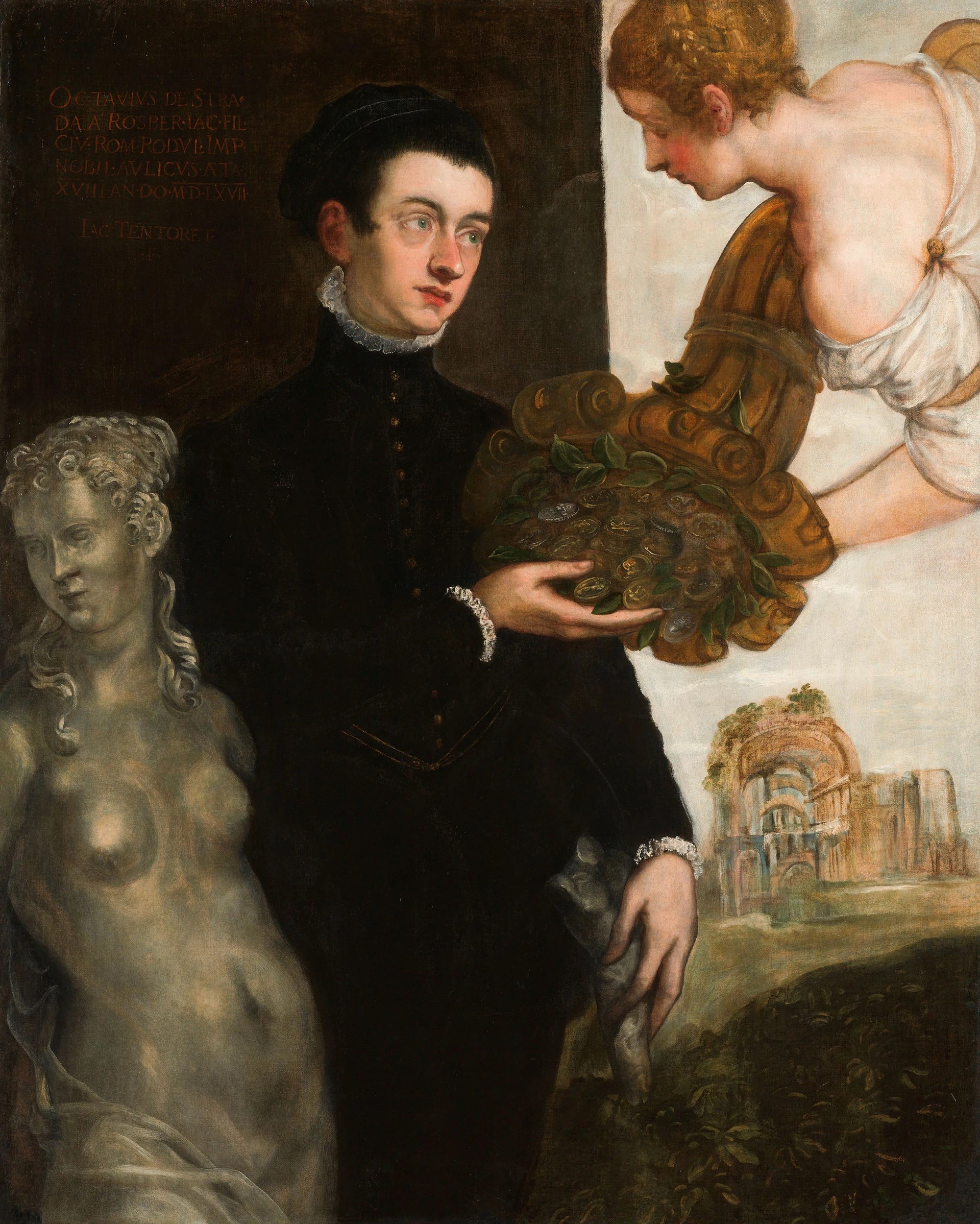 Portrait d'Ottavio Strada - Le Tintoret
