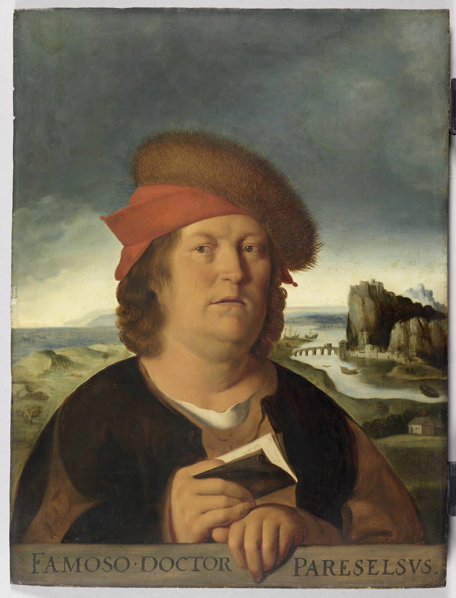Portrait présumé du médecin Paracelse (1493-1541) - Quentin Metsys