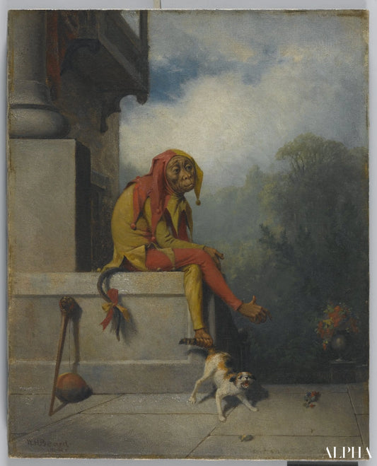 Pour quoi ai-je été créé ? - William Holbrook Beard - Reproductions de tableaux et peintures haut de gamme