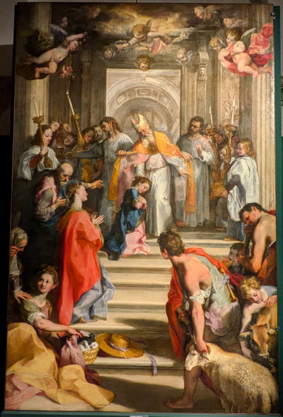 Présentation de la Vierge Marie au Temple - Federico Barroci - Alpha Reproduction