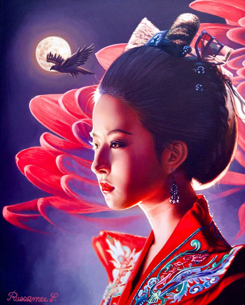 राजकुमारी जेड | 40 x 50 सेमी