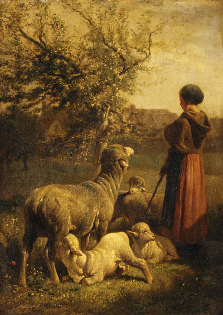 Printemps - Charles Jacque