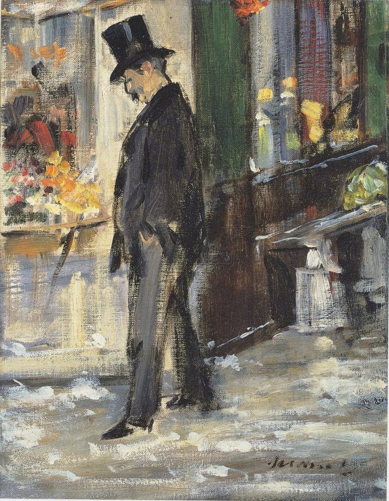 चलने वाला - Édouard Manet