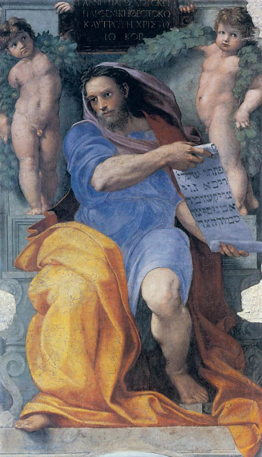 Le Prophète Isaïe, 1511-1512 – Raphaël