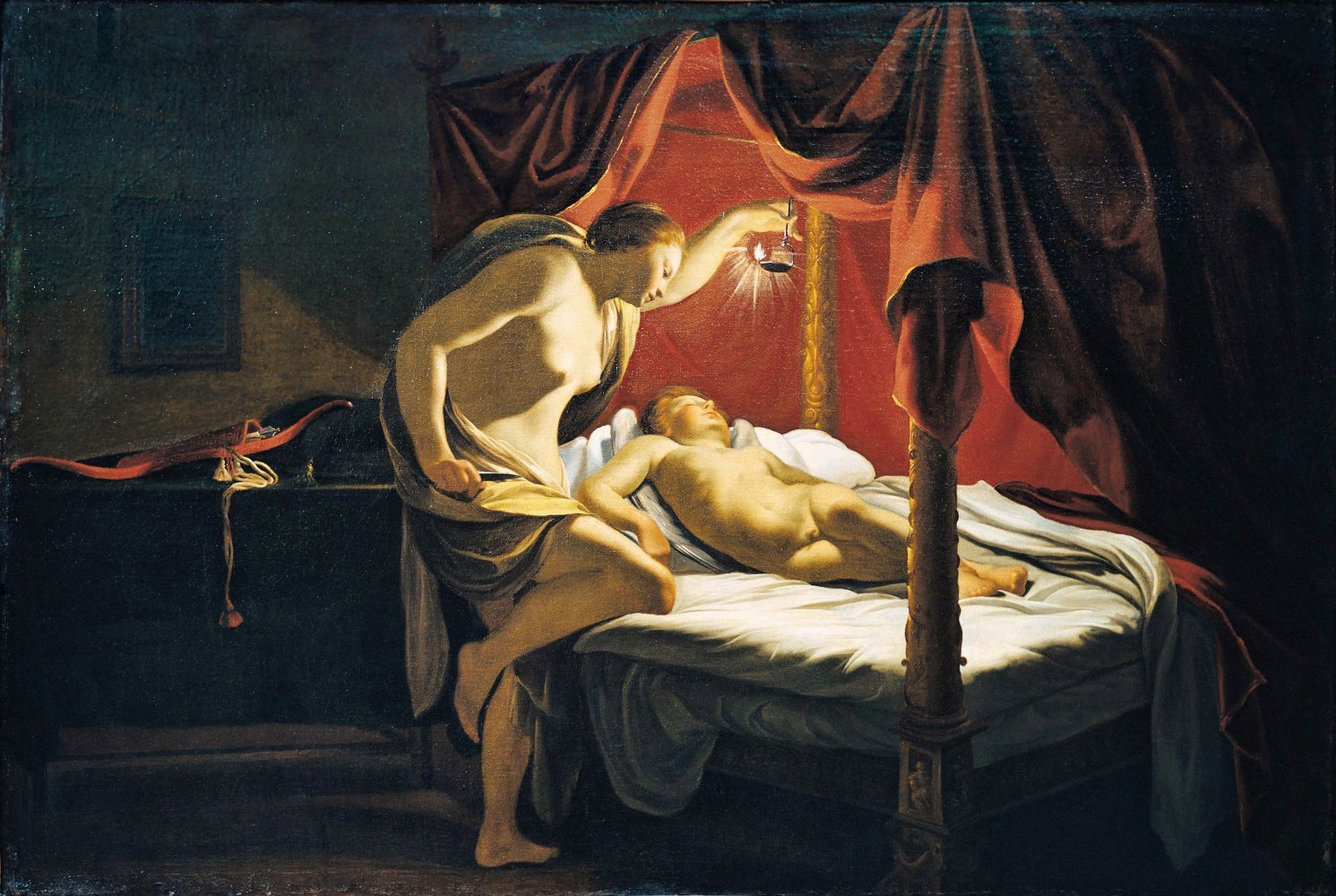 Psyché et l’Amour - Simon Vouet - Alpha Reproduction
