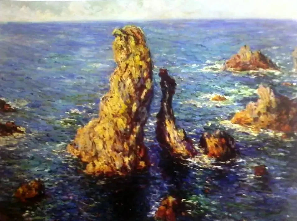 Les Pyramides de Port-Coton W1085 par Claude Monet, musée de Caracas