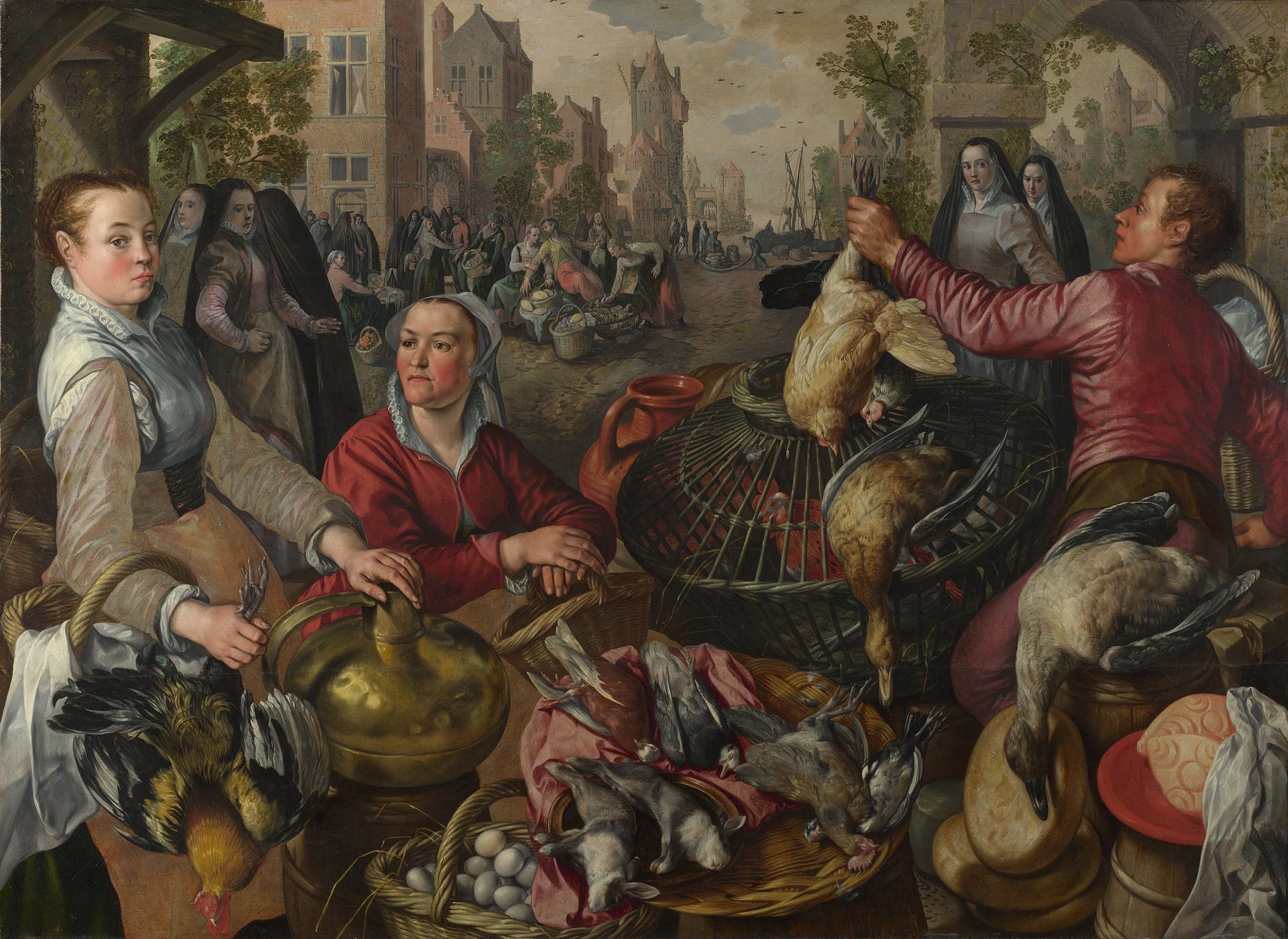les Quatre Éléments - Joachim Bueckelaer