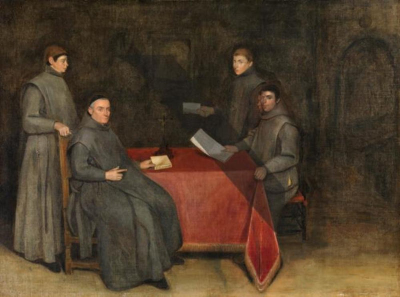Quatre moines franciscains - Gerard ter Borch