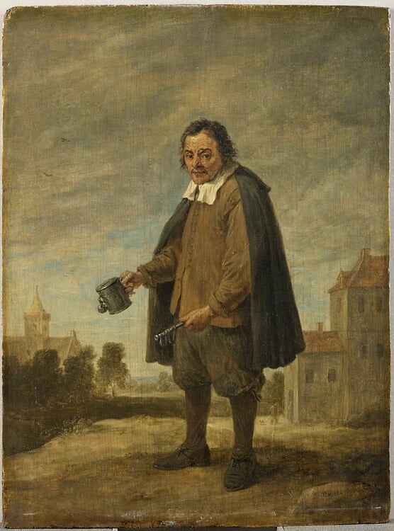 Le quêteur - David II Teniers