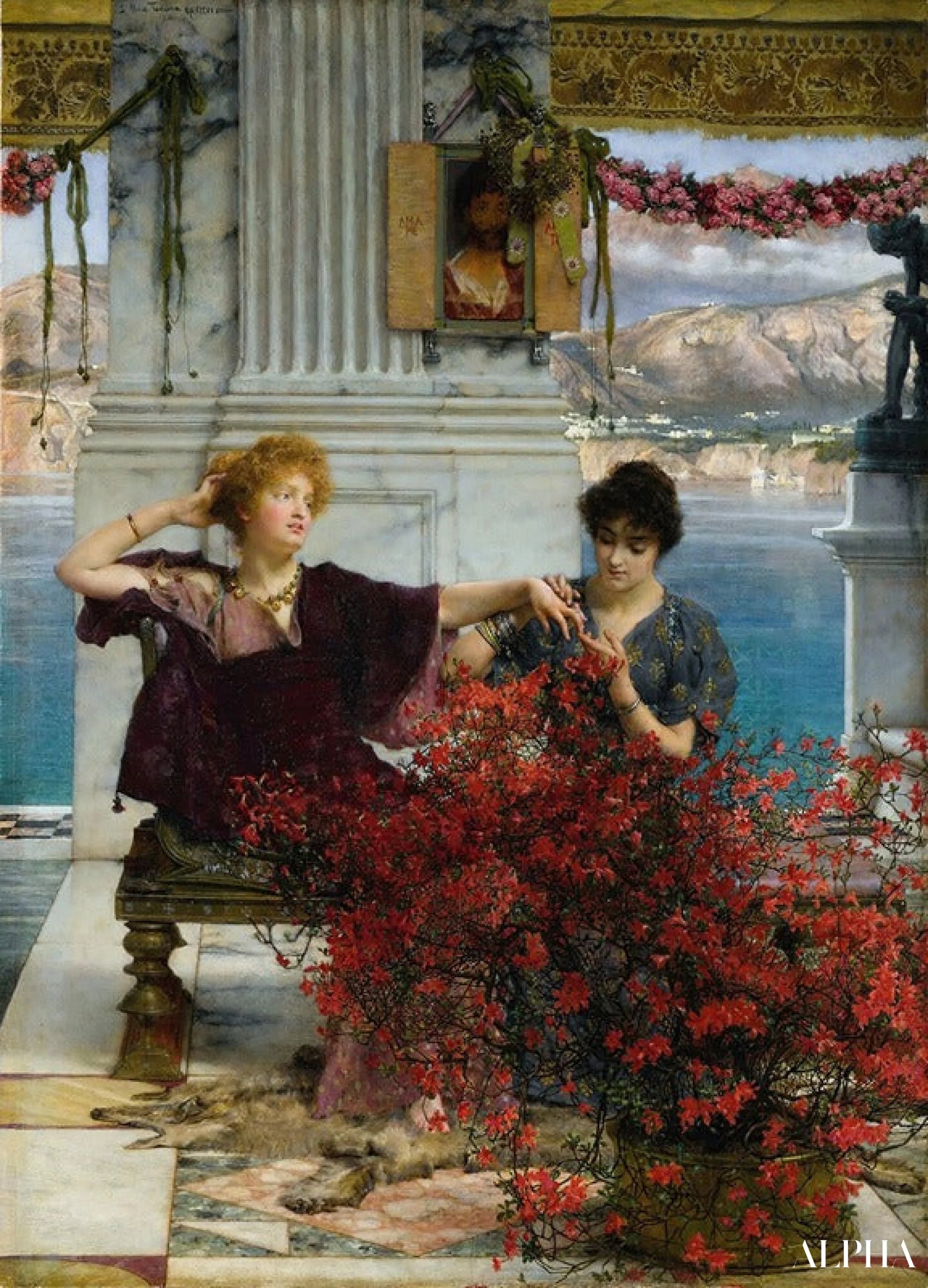 Qui est-ce - Lawrence Alma-Tadema Reproductions de tableaux à la peinture à l’huile