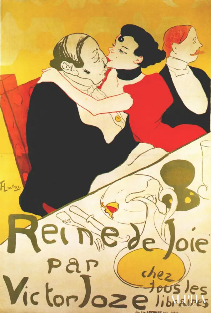 Reine de Joie - Toulouse Lautrec - Reproductions de tableaux et peintures haut de gamme