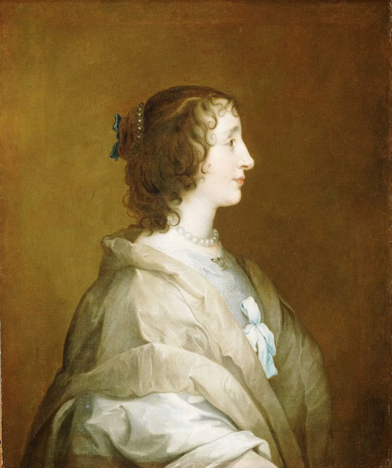रानी हेनरीएट मारि, 1609-1669 - Antoine van Dyck
