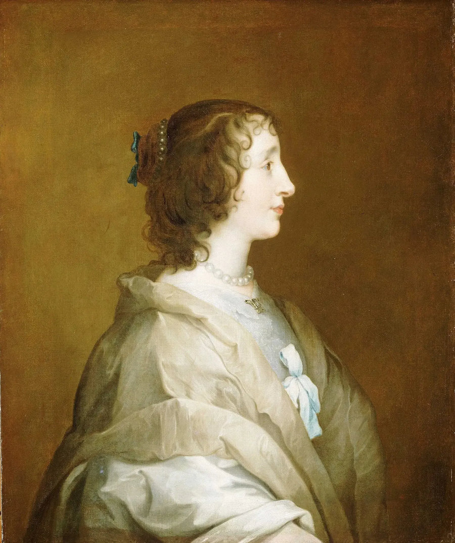 रानी हेनरीएट मारि, 1609-1669 - Antoine van Dyck