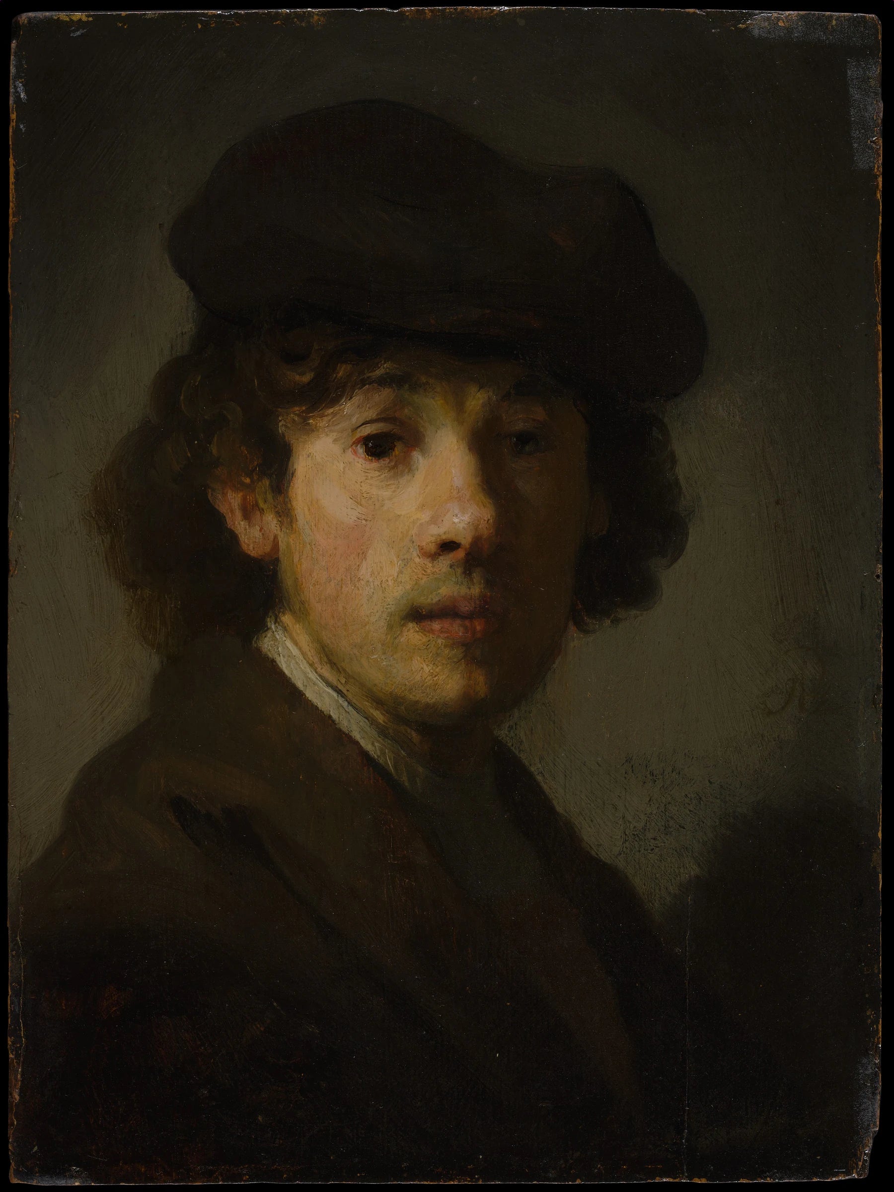 Rembrandt (1606–1669) as a Young Man - Rembrandt