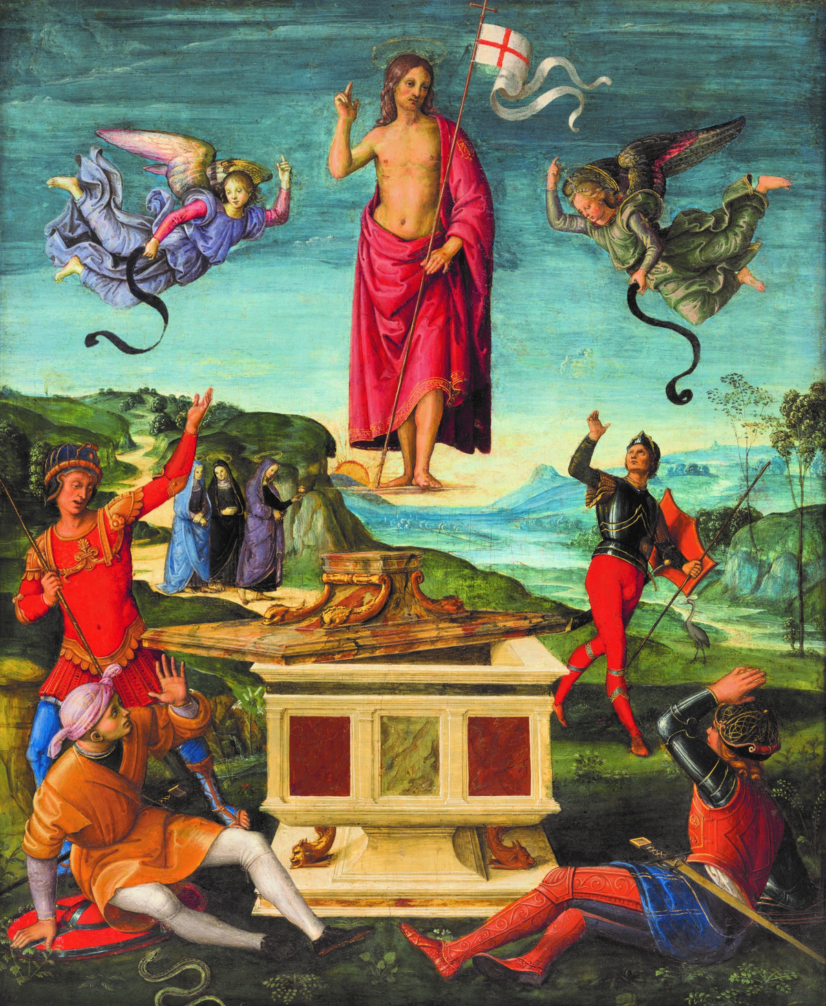 मसीह का पुनरुत्थान, 1499-1502 - Raphaël