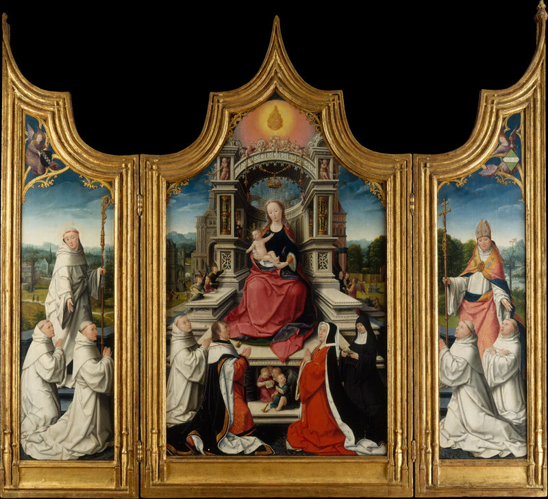 Le Retable du Cellier - Jean Bellegambe