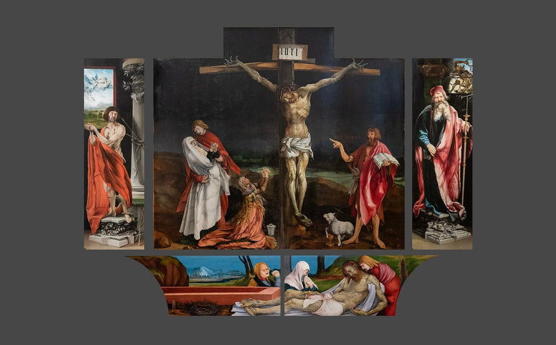 आइसेनहाइम बंद टेबल - Matthias Grünewald