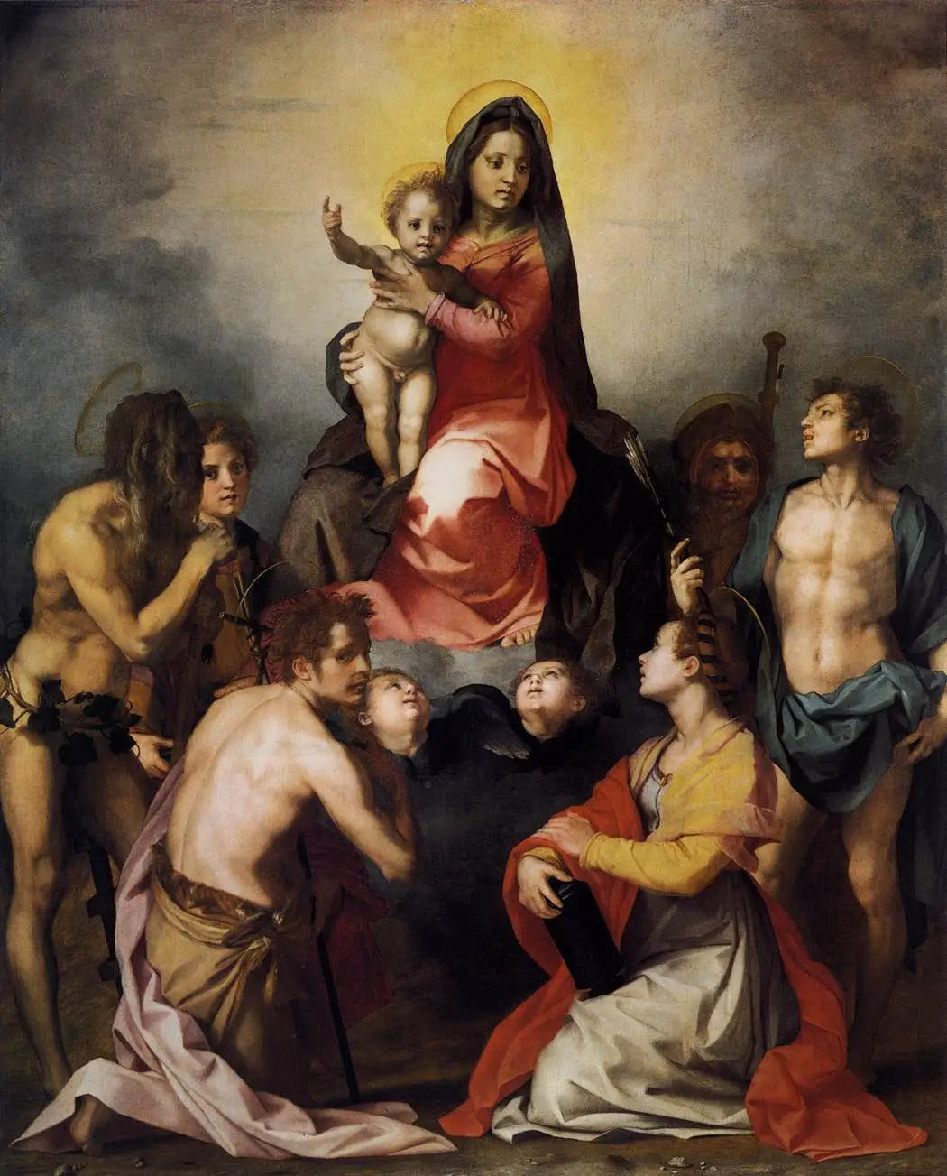 Retable de Gambassi - Andrea del Sarto image 1 reproduction d’œuvre d’art à l’huile