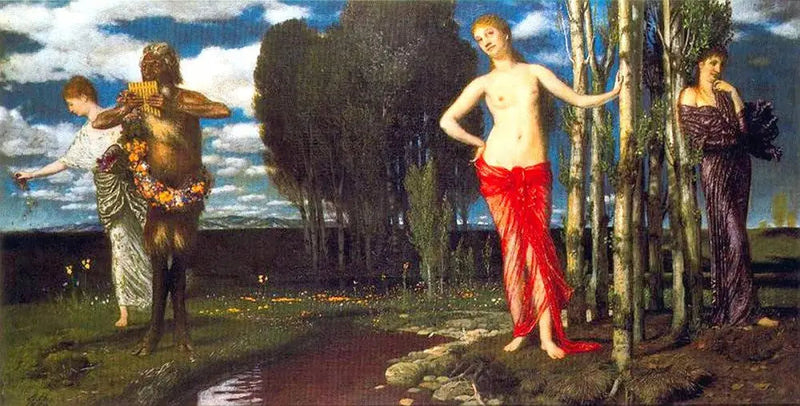 वसंत की जागरूकता - अर्नोल्ड बोक्लिन