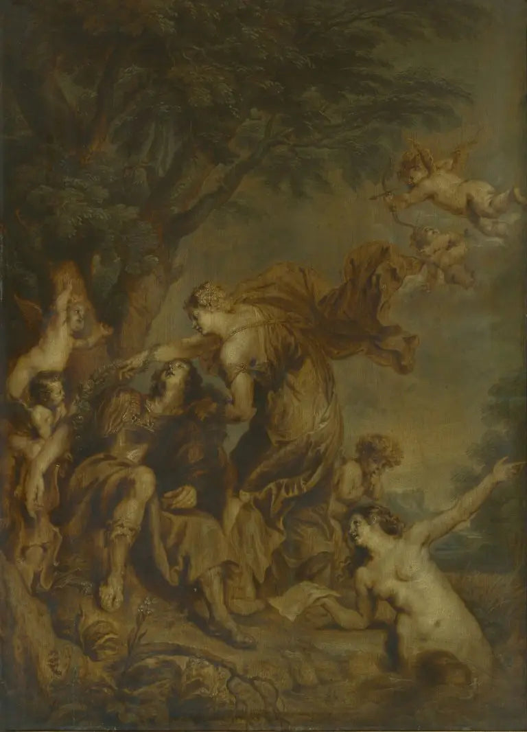 रिनाल्डो और आर्मिडा - Antoine van Dyck