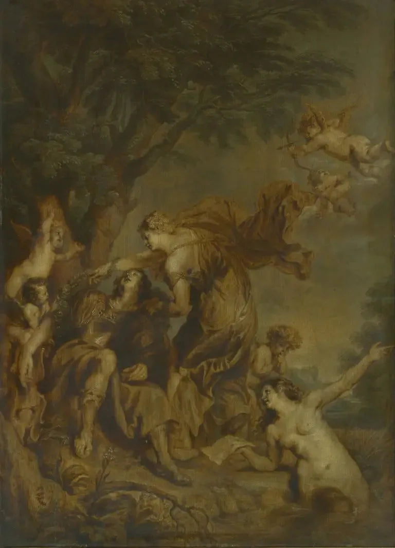 रिनाल्डो और आर्मिडा - Antoine van Dyck