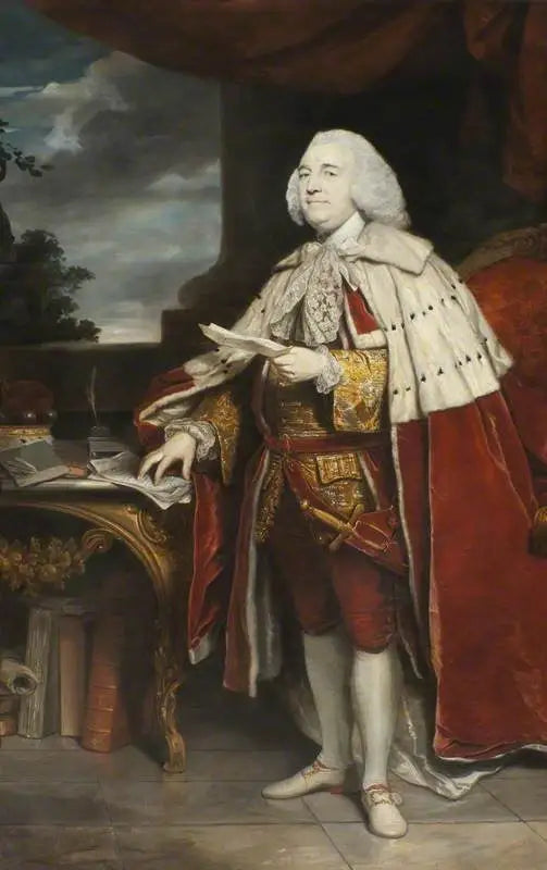 रॉबर्ट मार्शम (1712–1794), दूसरा बैरन रोमनी और सोसाइटी ऑफ आर्ट्स के दूसरे अध्यक्ष - जॉशुआ रेनॉल्ड्स