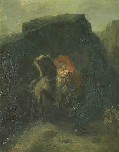 Roland à Ronceveaux - Odilon Redon image 1 reproduction réalisée par Alpha Reproduction