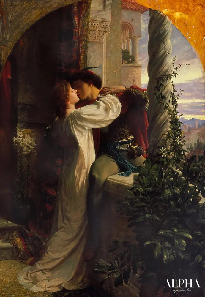 Roméo et Juliette - Sir Francis Dicksee Reproductions de tableaux à la peinture à l’huile