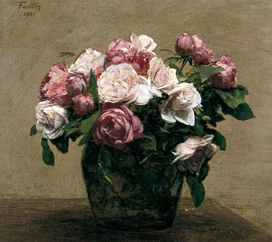 गुलाब गुलाब - हेनरी फैंटिन-लाटूर