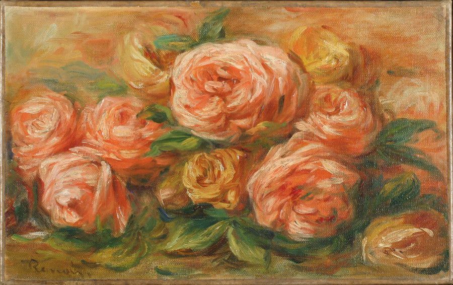 Roses de Pierre-Auguste Renoir — Rijksmuseum Twenthe, inventaire 0431