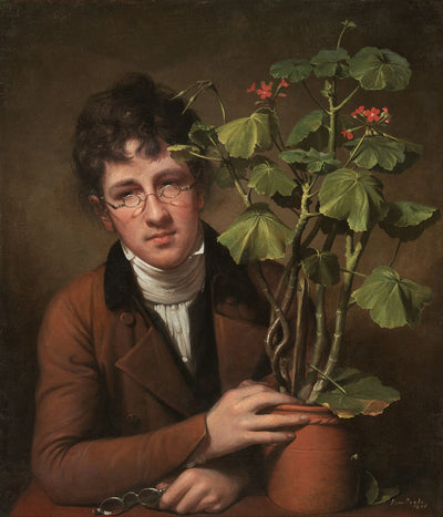 Rubens Peale avec un géranium - Rembrandt Peale - Alpha Reproduction