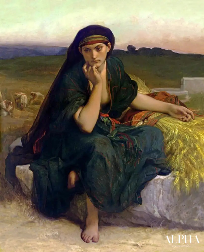 Ruth revenant des Champs - Alexandre Cabanel Reproductions de tableaux à la peinture à l’huile