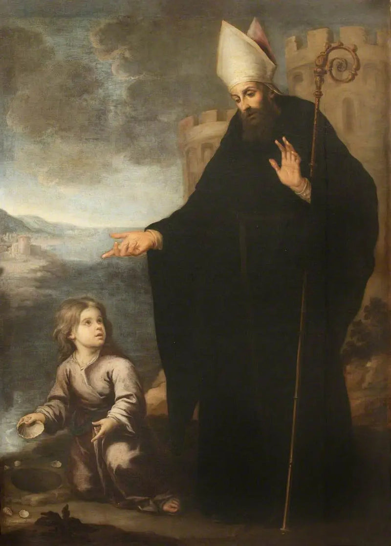 सेंट ऑगस्टिन और त्रिनिटी के रहस्य - बारटोलोमे़ Esteban Murillo