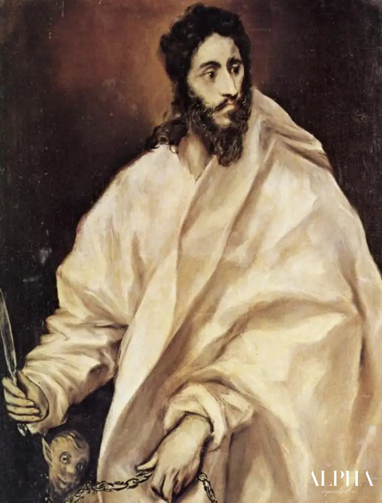 St. Bartholomew - El Greco - Reproductions de tableaux et peintures haut de gamme