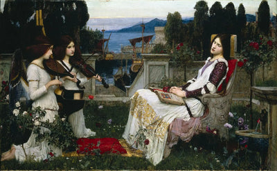 Reproduction du tableau « Saint Cecilia - John William Waterhouse » par Alpha Reproduction en peinture à l’huile