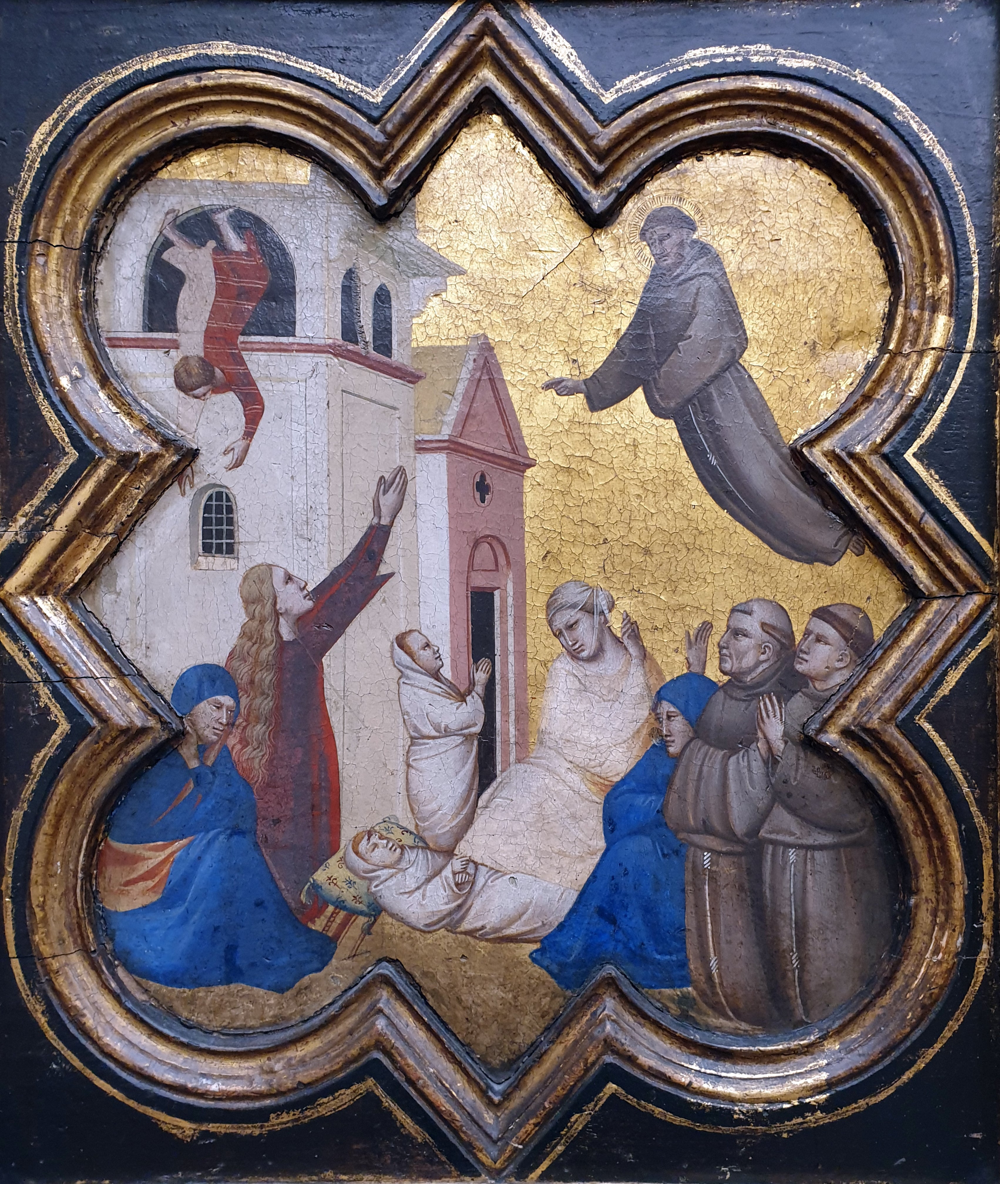 Saint François ressuscite un enfant - Taddeo Gaddi - Alpha Reproduction