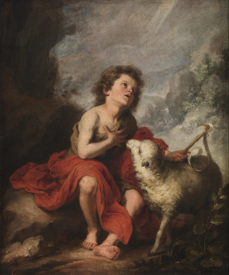 सेंट जीन बपतिस्मा बच्चा - बारटोलोमे़ Esteban Murillo