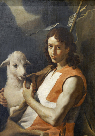 Saint Jean-Baptiste portant le tabard rouge de l’Ordre de Saint-Jean - Mattia Preti - Alpha Reproduction