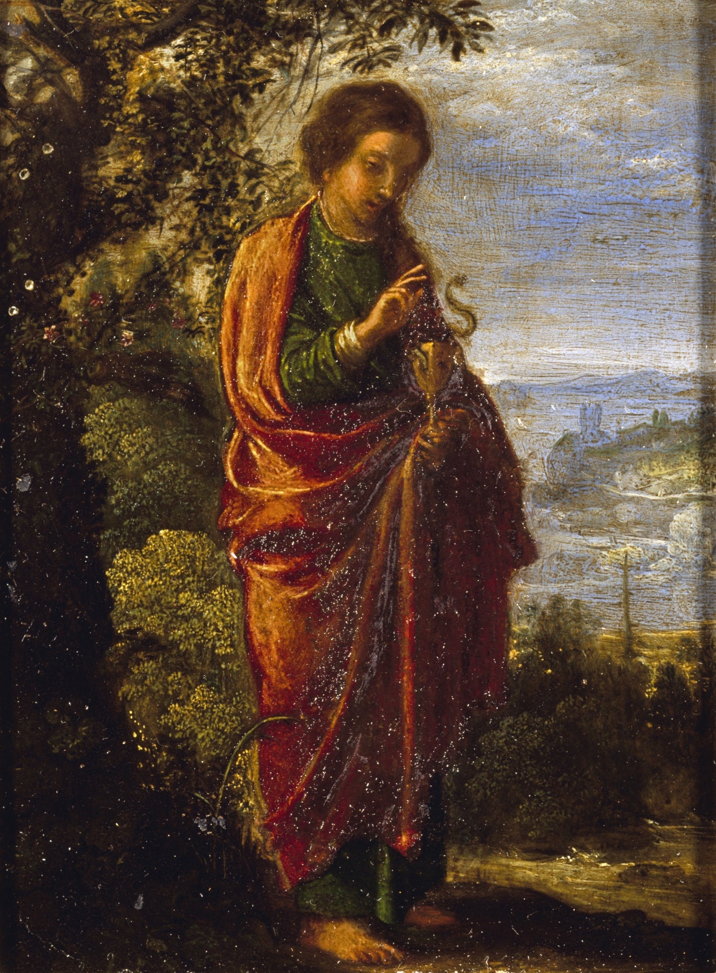 Saint Jean l'Évangéliste - Adam Elsheimer image 1 reproduction réalisée par Alpha Reproduction