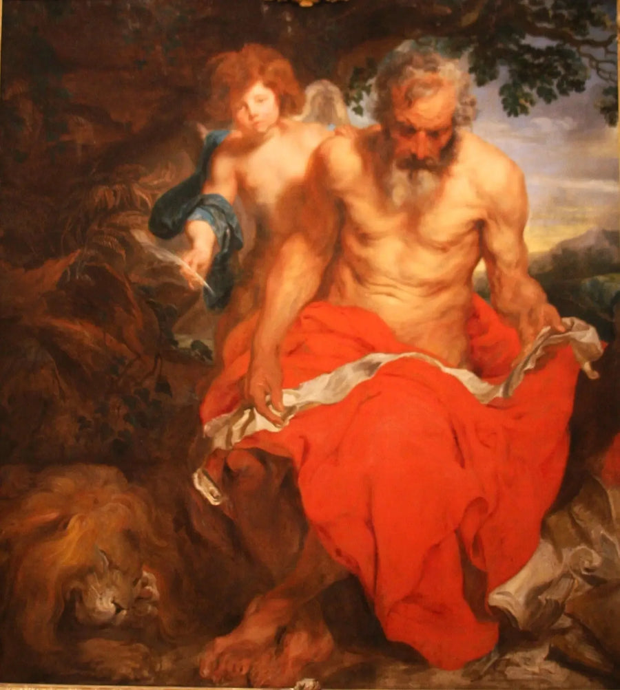 सेंट जेरोम - Antoine van Dyck