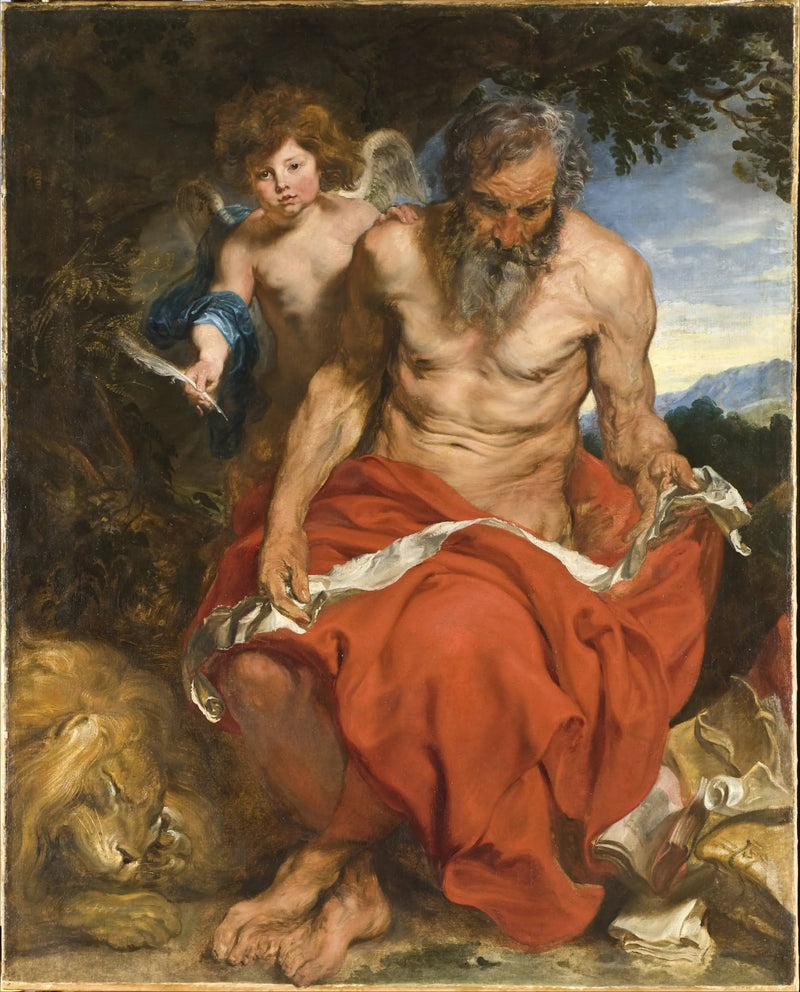 सेंट जेरोम - Antoine van Dyck