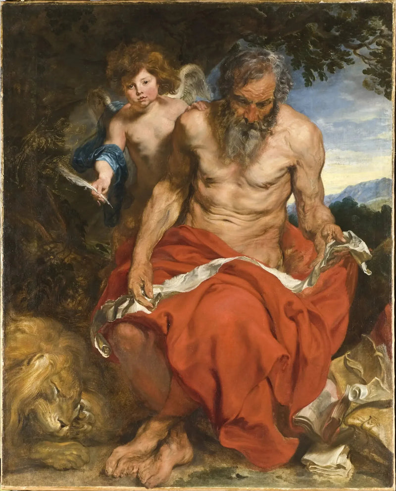 सेंट जेरोम - Antoine van Dyck