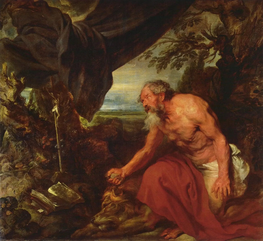 सेंट जेरोम - Antoine van Dyck