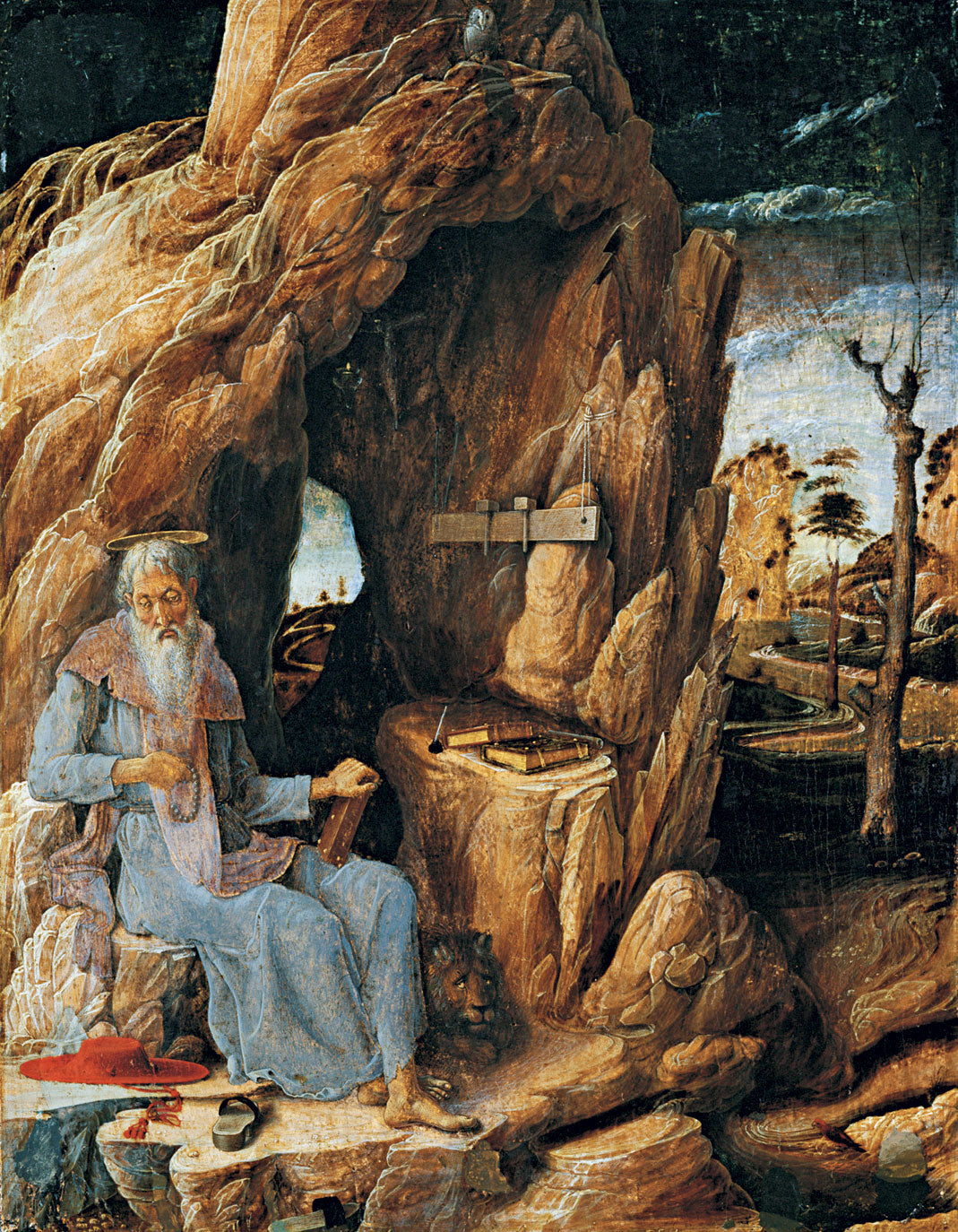 Saint Jérôme dans le désert - Andrea Mantegna - Alpha Reproduction