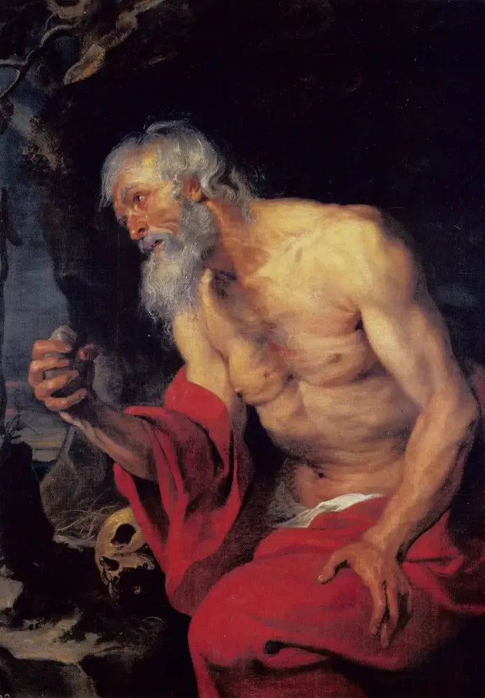 सेंट जेरोम में तपस्या - Antoine van Dyck