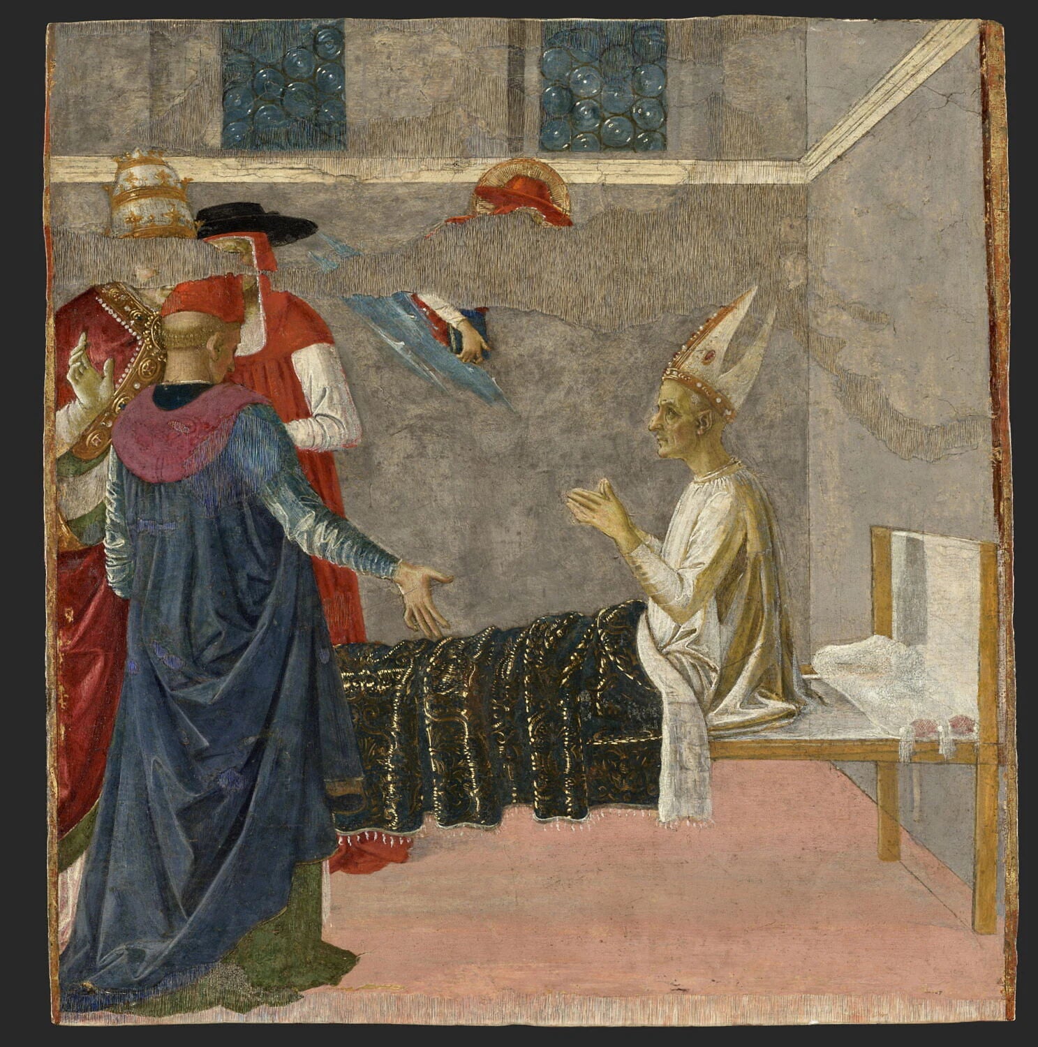 Saint Jérôme ressuscitant l'évêque André - Pietro Perugino